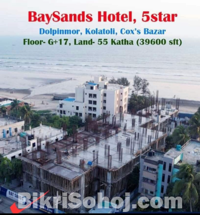 5star Hotel share sell at Cox’s Bazar